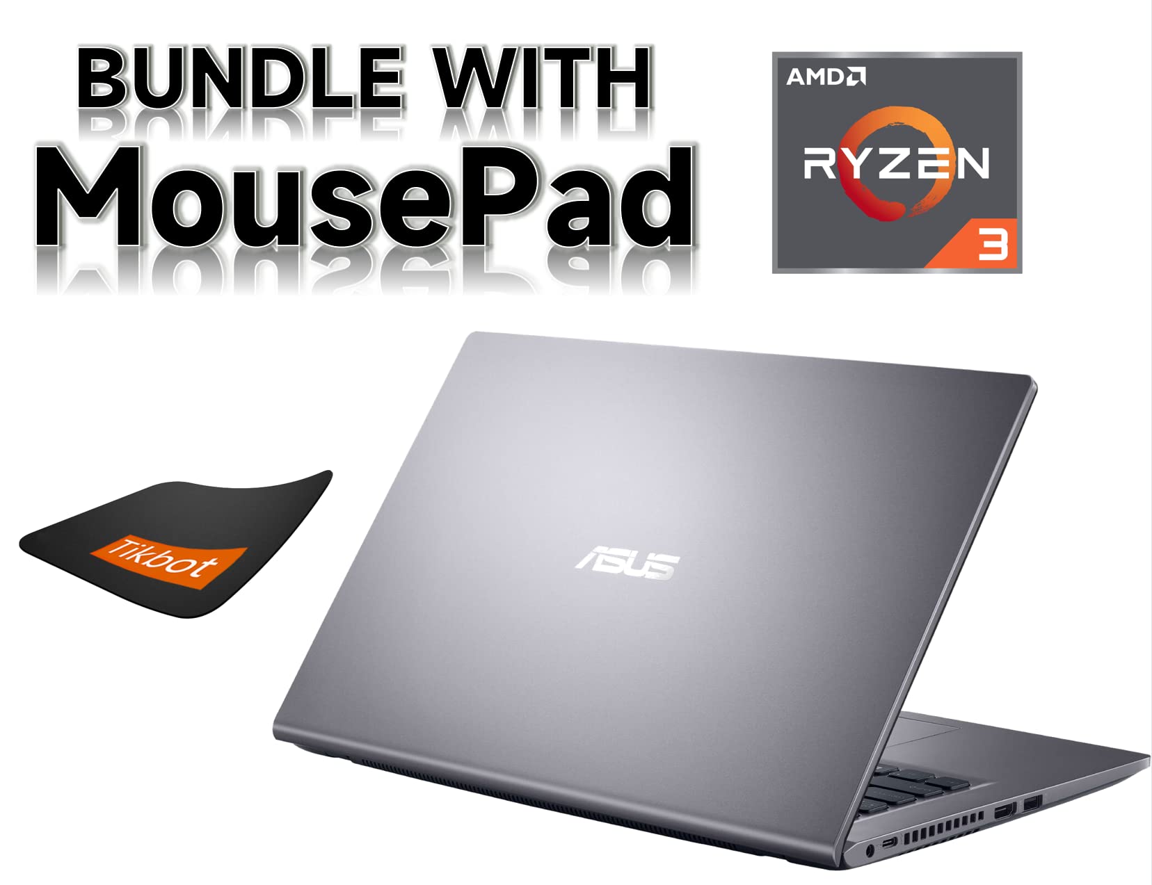 ASUS Vivobook Laptop fino de 14 polegadas AMD Ryzen 3 3250U AMD