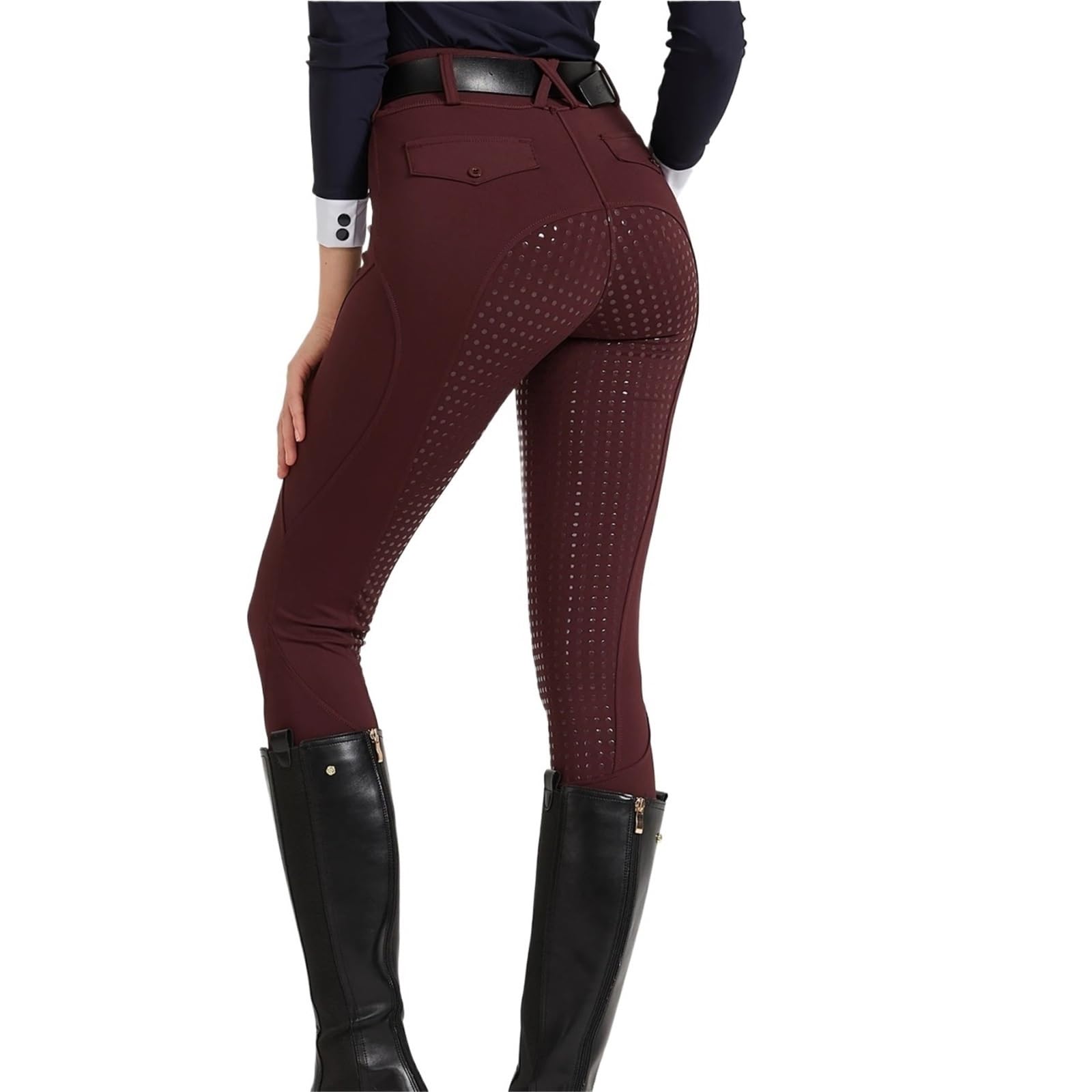 Reithose aus Silikon, rutschfest, schnelltrocknend, eng anliegend, for Radsportprüfungen Für Reitsport