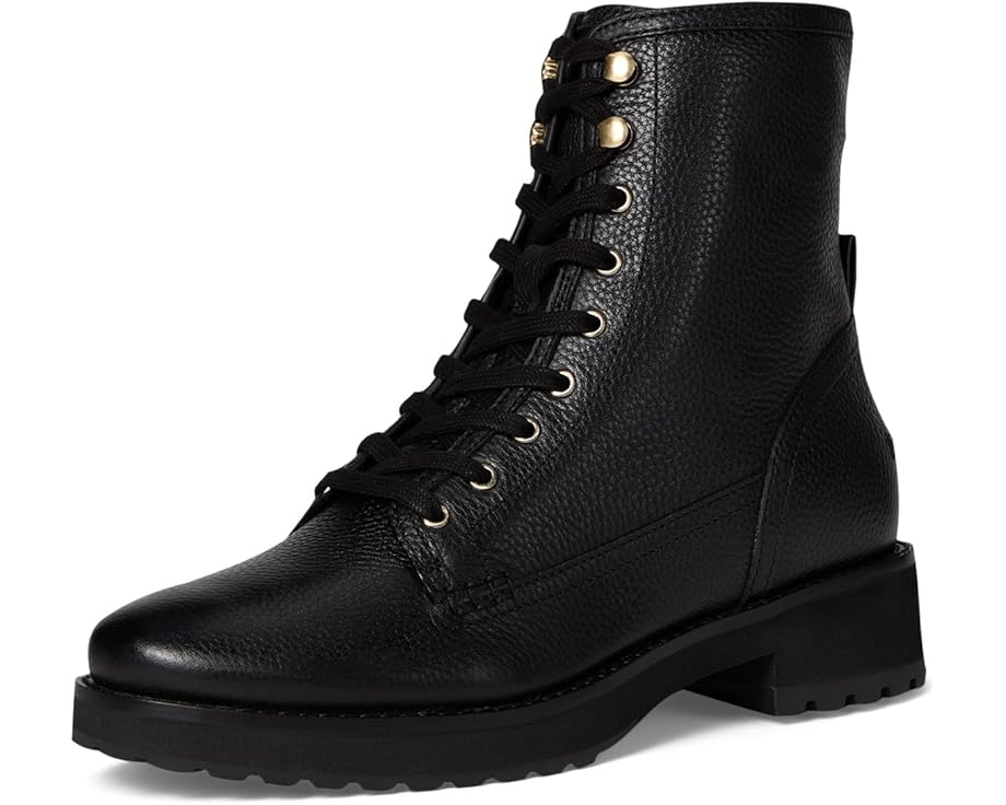Cole Haan Lyndon Waterproof Lace-Up Booties - Front View