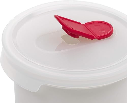 Miniatura 3 de Goodcook 04164 Taza de cerámica con tapa ventilada, 20 onzas, color blanco