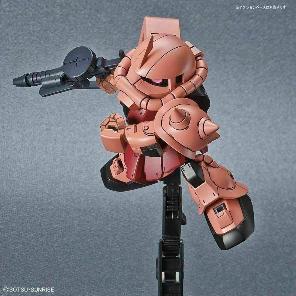 Amazon | SDガンダム クロスシルエット シャア専用ザクⅡ 色分け