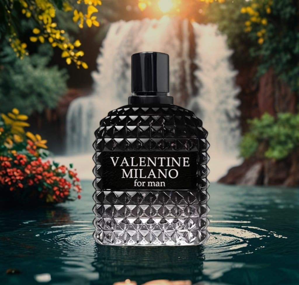 Viaan Krishna Perfume for Men VALENTINE MILANO Eau de Toilette Natural Spray Men Cologne Masculine Scent 3.4 Fl Oz/100ML