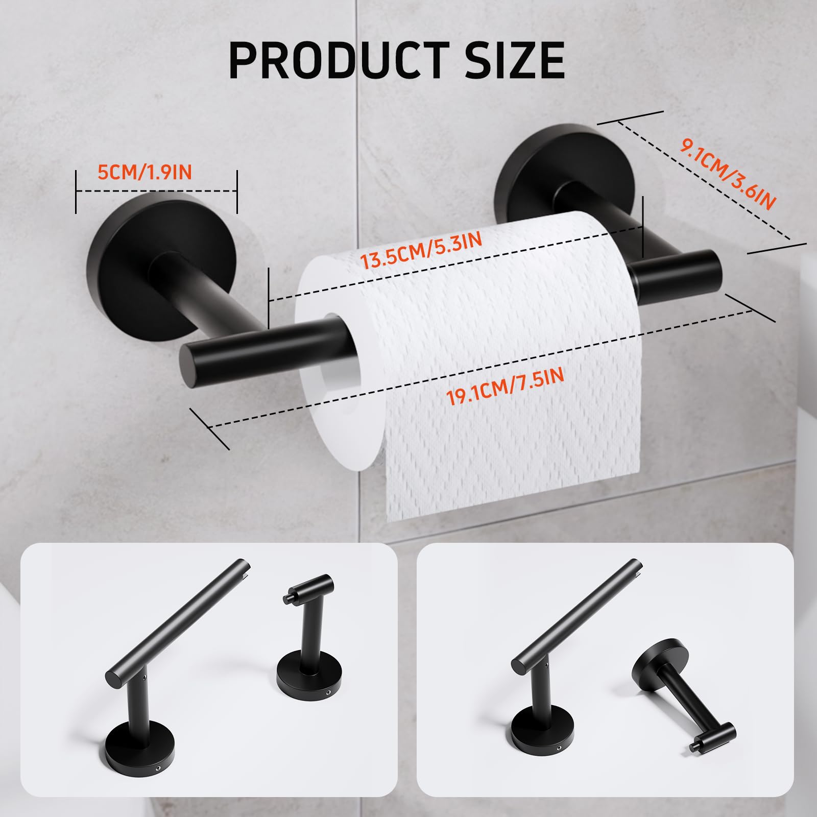 Pivoting Toilet Paper Holdernull