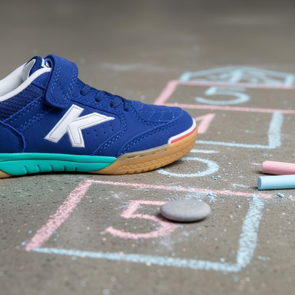 KELME Zapatillas De Fútbol Sala De Niño Precision Elastic Azul