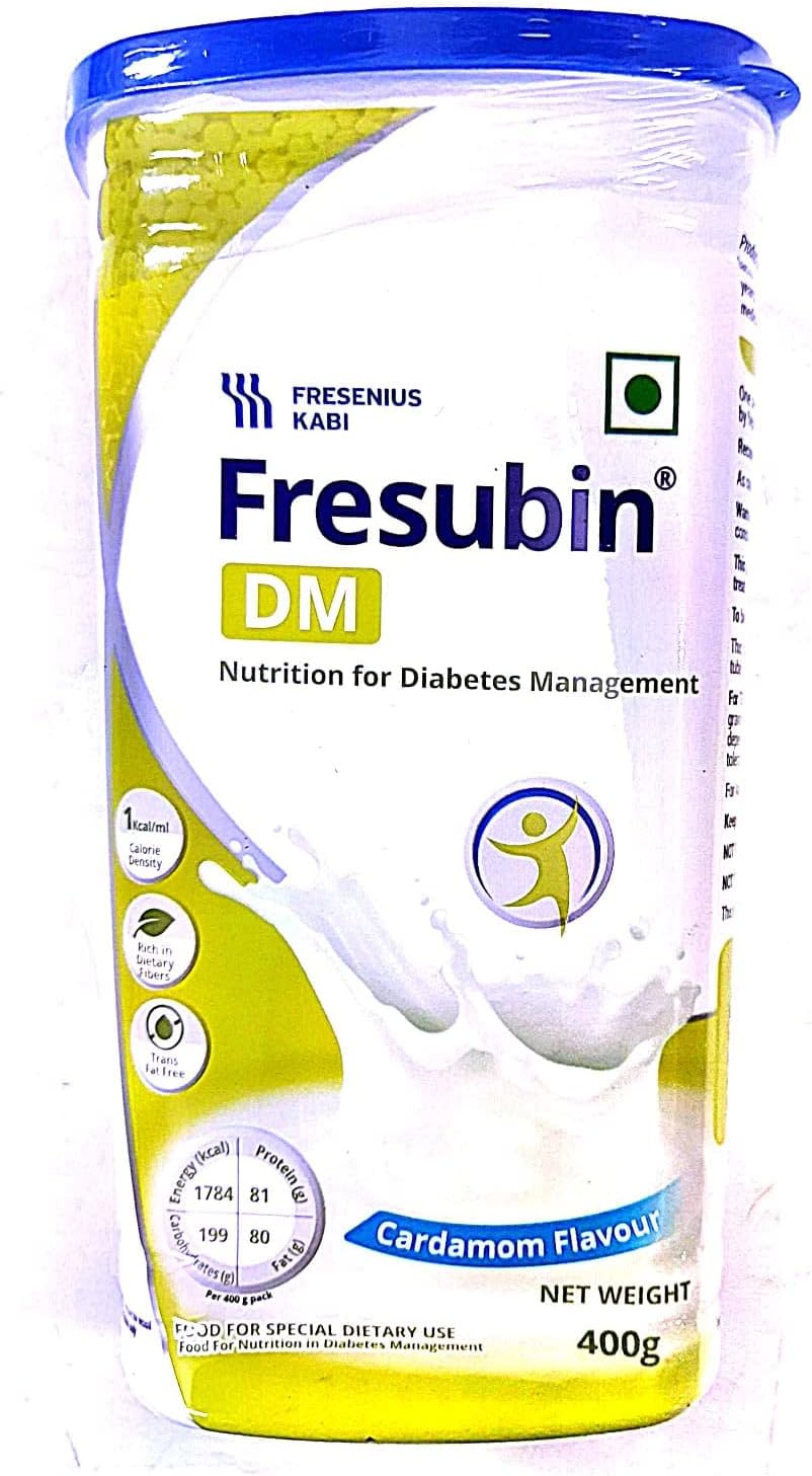 Kabi Shriram Distributors Fresubin-DM Nutritionally Balanced Meal Replacement Diabetics Powder (400 gm)