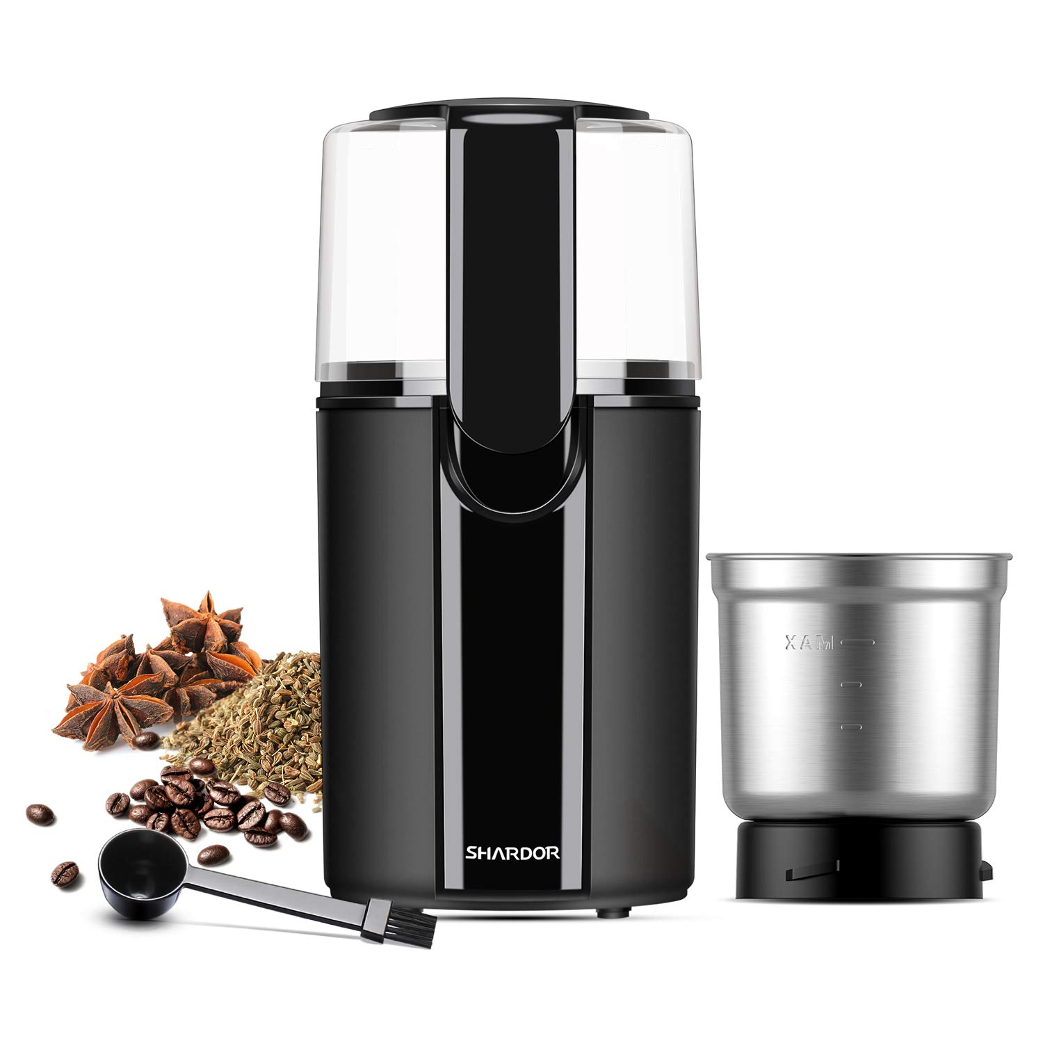 Buy SHARDOR Coffee Grinder Electric with Removable Stainless Steel