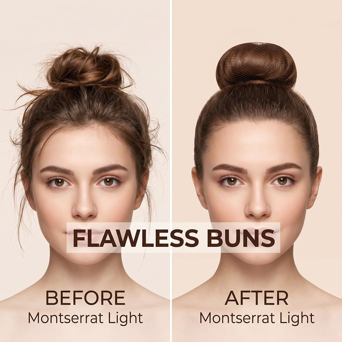 Retine Capelli Per Chignon, 40 Pezzi Retine Per Capelli Invisibili, Chignon Bambina Per Capelli Per Fissare Parrucche Capelli E Chignon