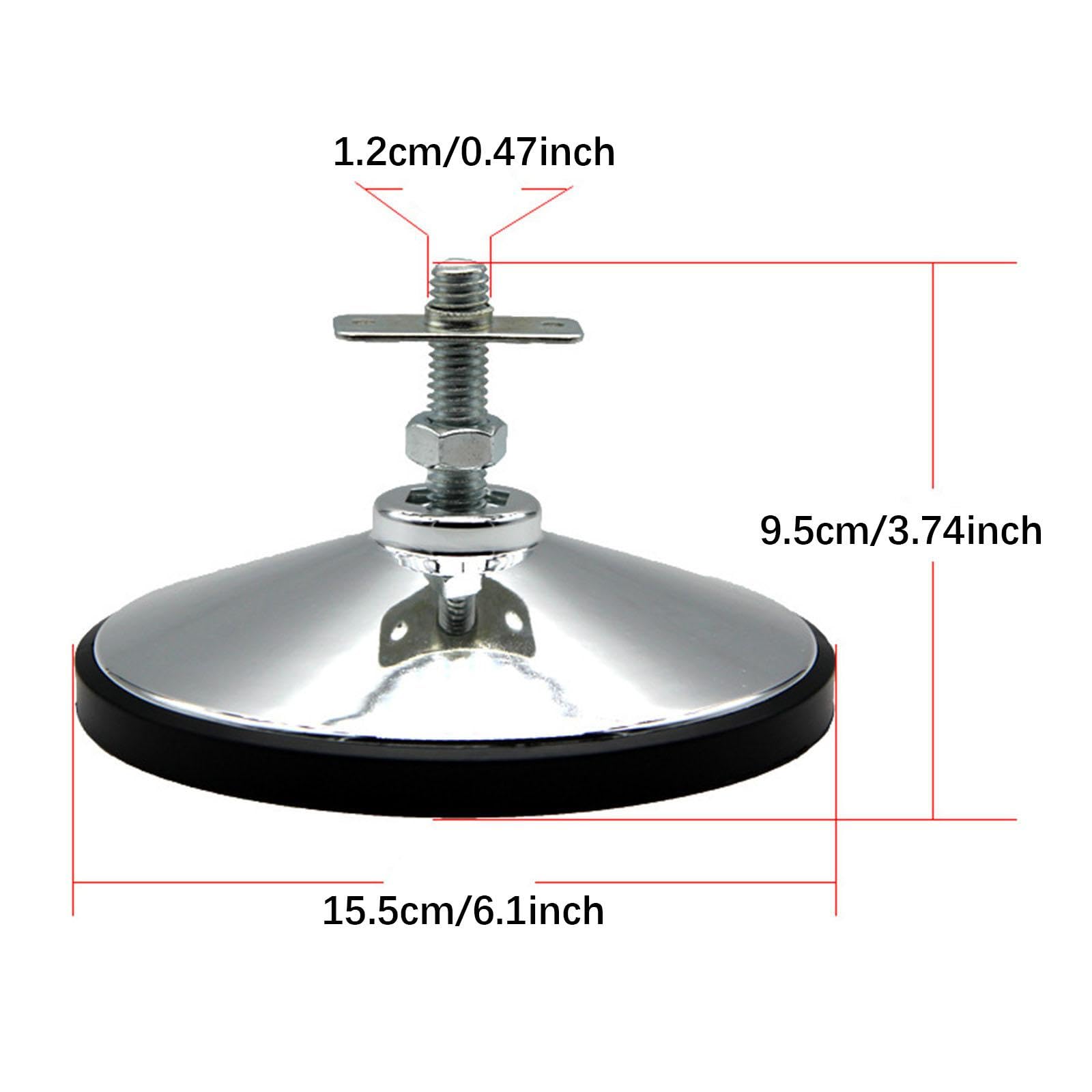 Colaxi Game Table Leg Leveler Hardware Non Skid Pad Adjustable Height Raiser Feet 6.1inch for Air Hockey and Football/Soccer Table