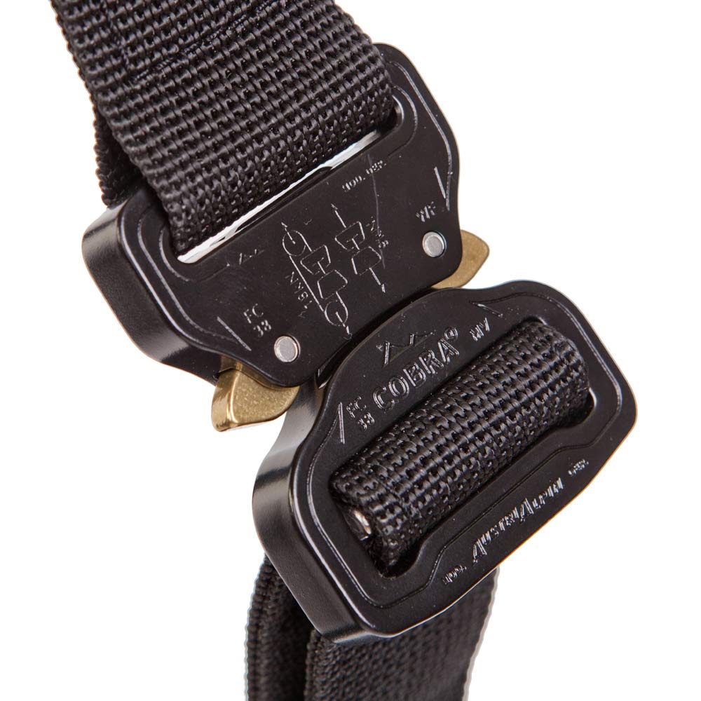 Dingo Gear Arnés Multifuncional para Perro en el Trabajo, Entrenamiento de Perro Guardia, e Ipo, Sistema Cobra Hecho a Mano Negro S03195, M