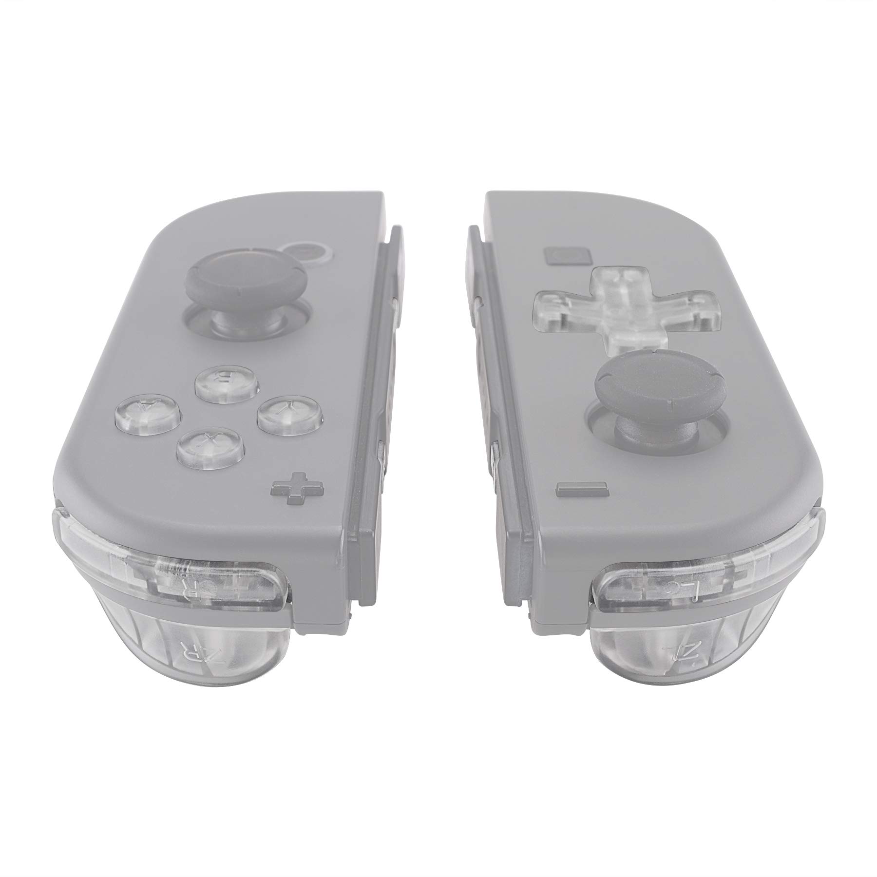Amazon.com: Transparent Clear D-pad ABXY Keys SR SL L R ZR