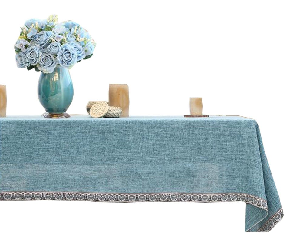 Tovaglia ， Tovaglie Copri Tavolo da Patio ， Tovaglia Resistente all'Acqua ， Tovaglia Vintage Tovaglia Tovaglia in Cotone-ramiè Tovaglia 55 x 71 Pollici
