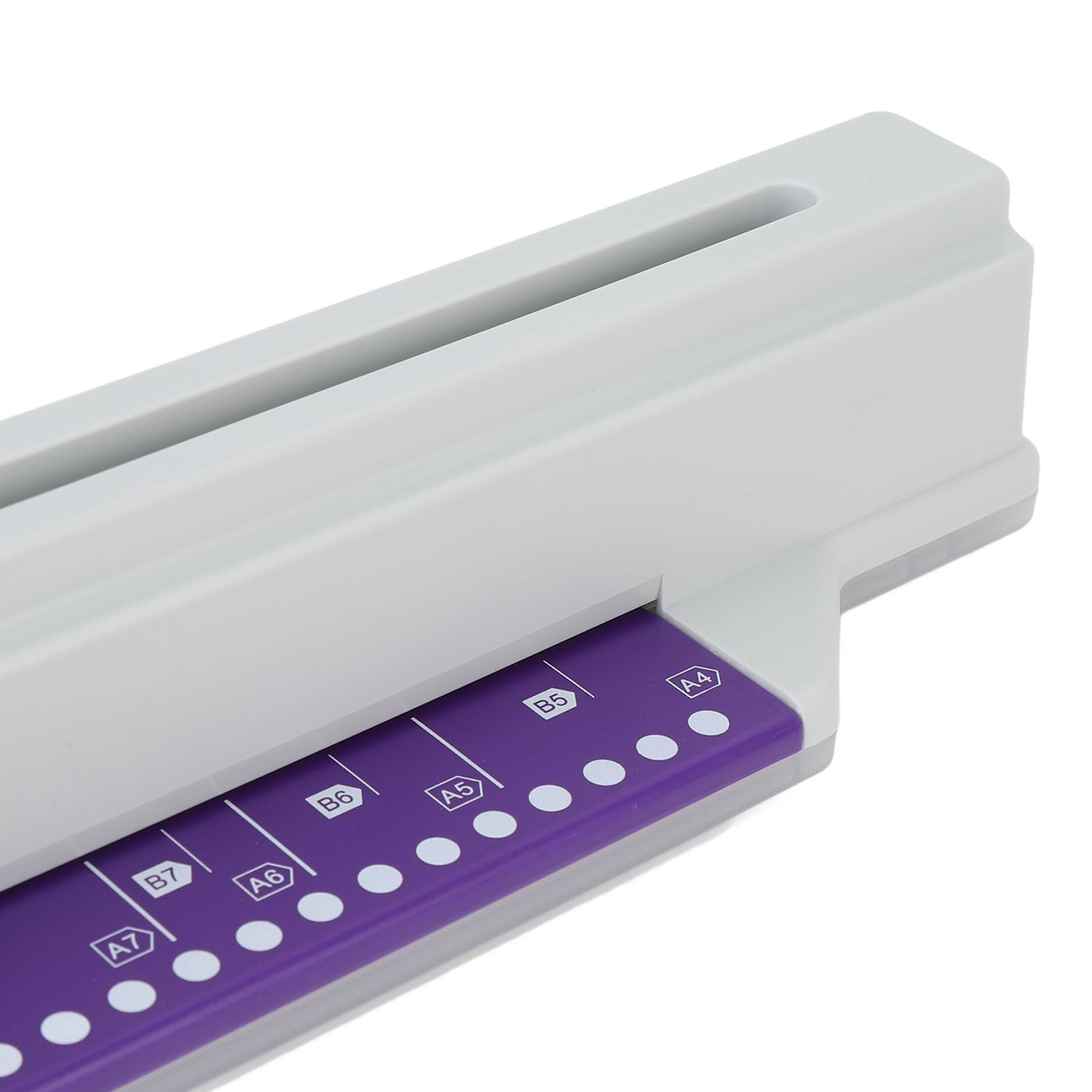 Perforatore a 30 fori formato A4, rilegatrice a spinta manuale con 4 anelli per fogli mobili, perforatore da scrivania per carta con capacità di 6 fogli, adatto per uso ufficio e
