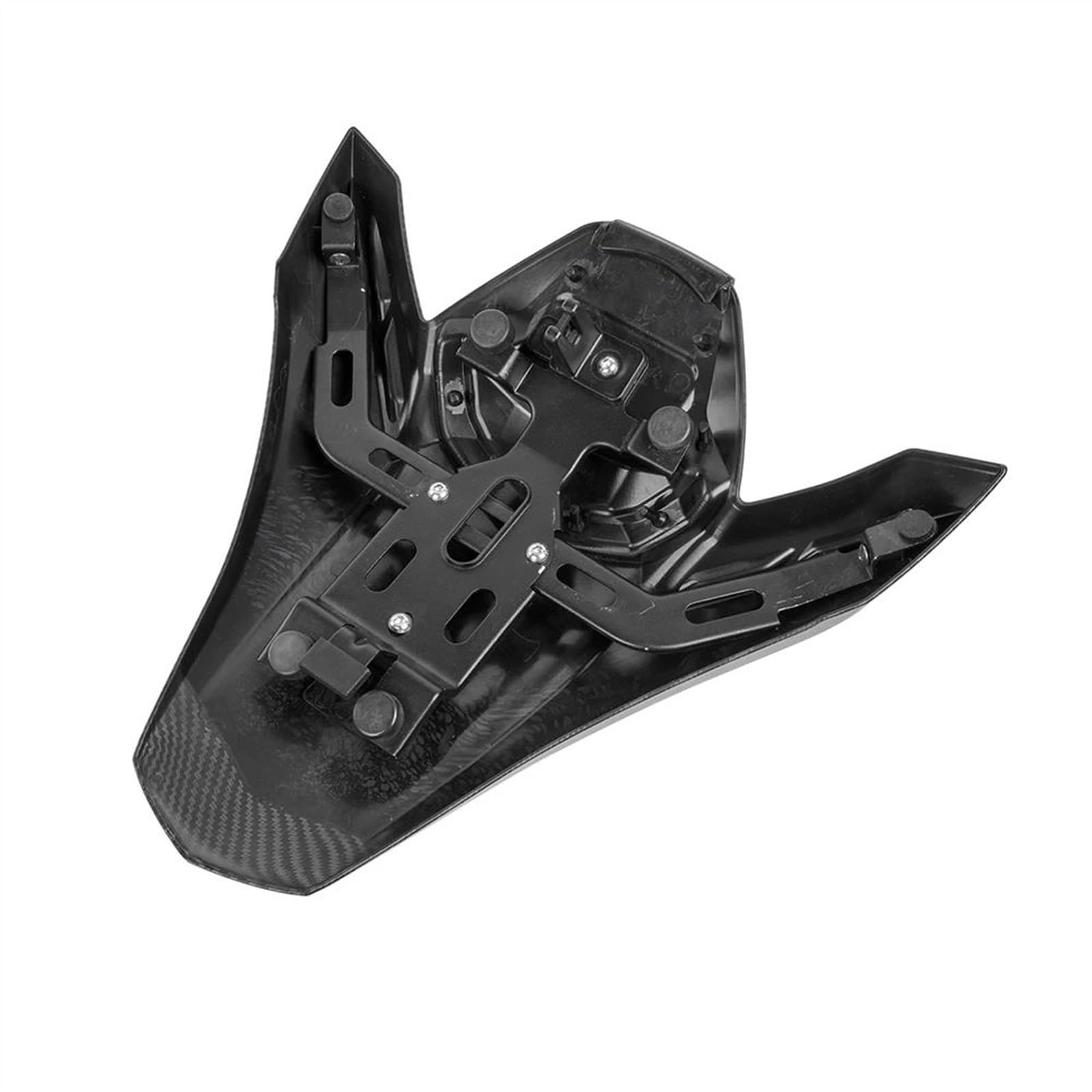 Een verscheidenheid aan stijlen Motor Achter Pillion Zadel Passenger Cowl Seat Back Cover Kuip Cowl Voor Kawasaki Z900 ABS 2017-2022 Z900 2023 SE (Color : Titanium