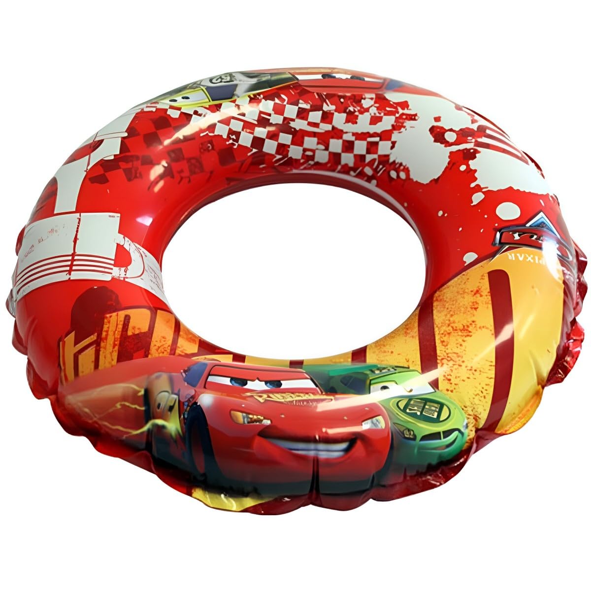 Mondo Disney Cars Lightning McQueen Swim Ring - Kids - Red - 50cm Diameter