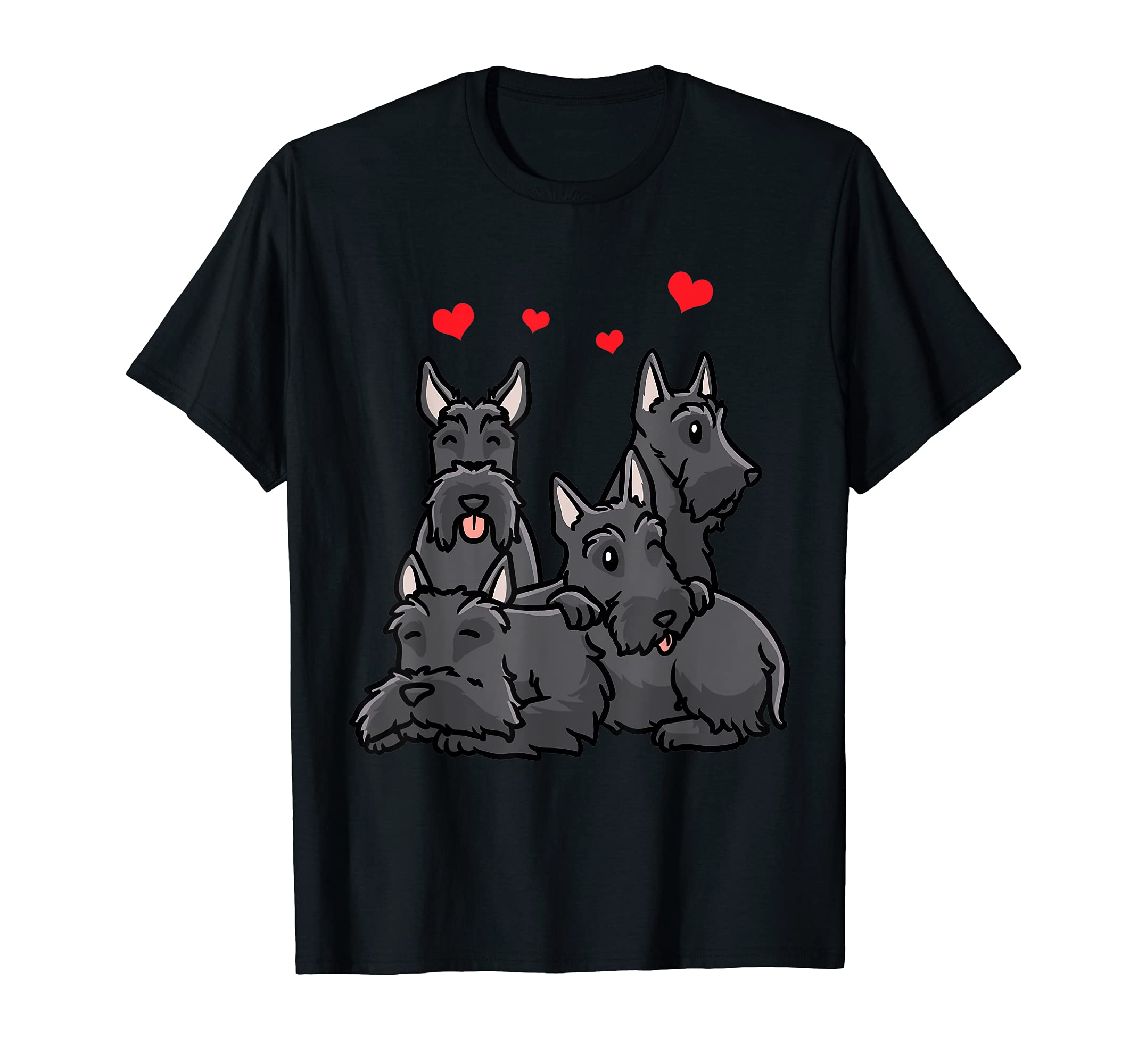 Scottish Terrier Dog Aberdeen Terrier T-Shirt