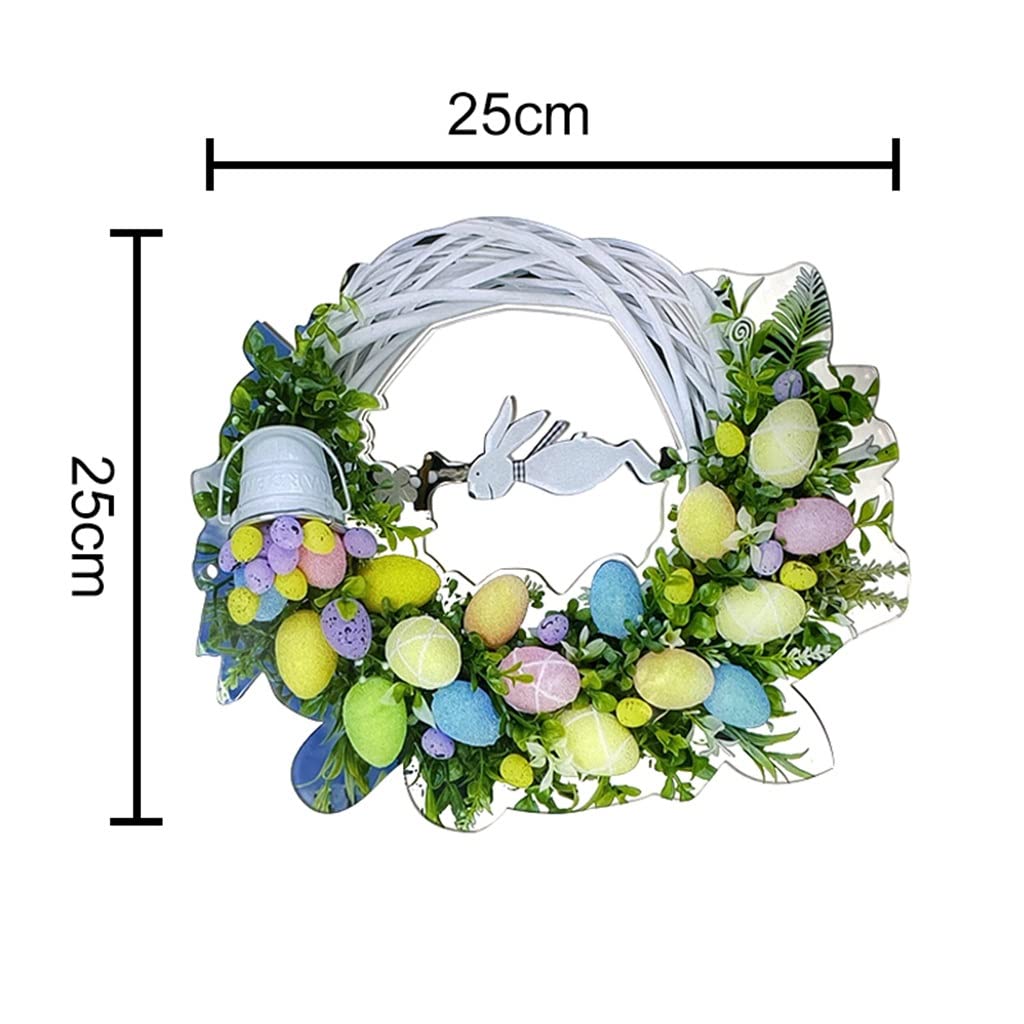 Guirlande Artificielle Eucalyptus Séché, Décoration Florale Lapin Décoration de Lapin Accessoires de décoration for la Maison Fête d'anniversaire Mariage Fournitures for la Maison(Giallo)