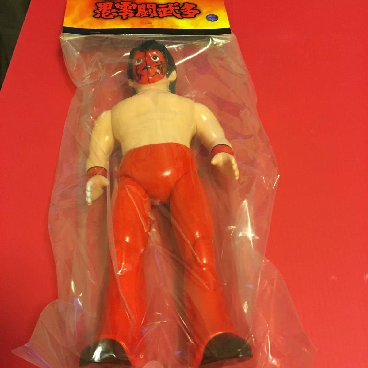 メディコム・トイ ソフビ・ファイティングシリーズ 新日本プロレス　グレート・ムタ ソフビ ファイティングシリーズ グレートムタ 新日本 メディコム