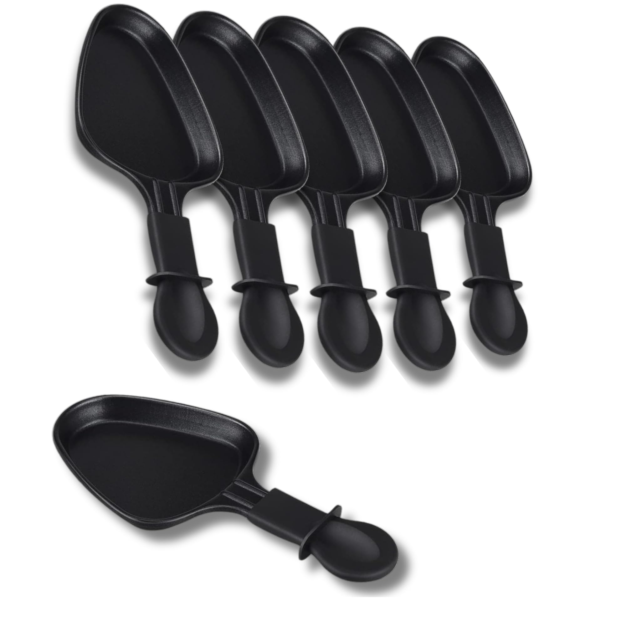 Spatule En Bois De Hêtre Pour Raclette/poêlon - 14 Cm, Protection Anti-rayures - Compatible SEB, Tefal, Gril, Wok