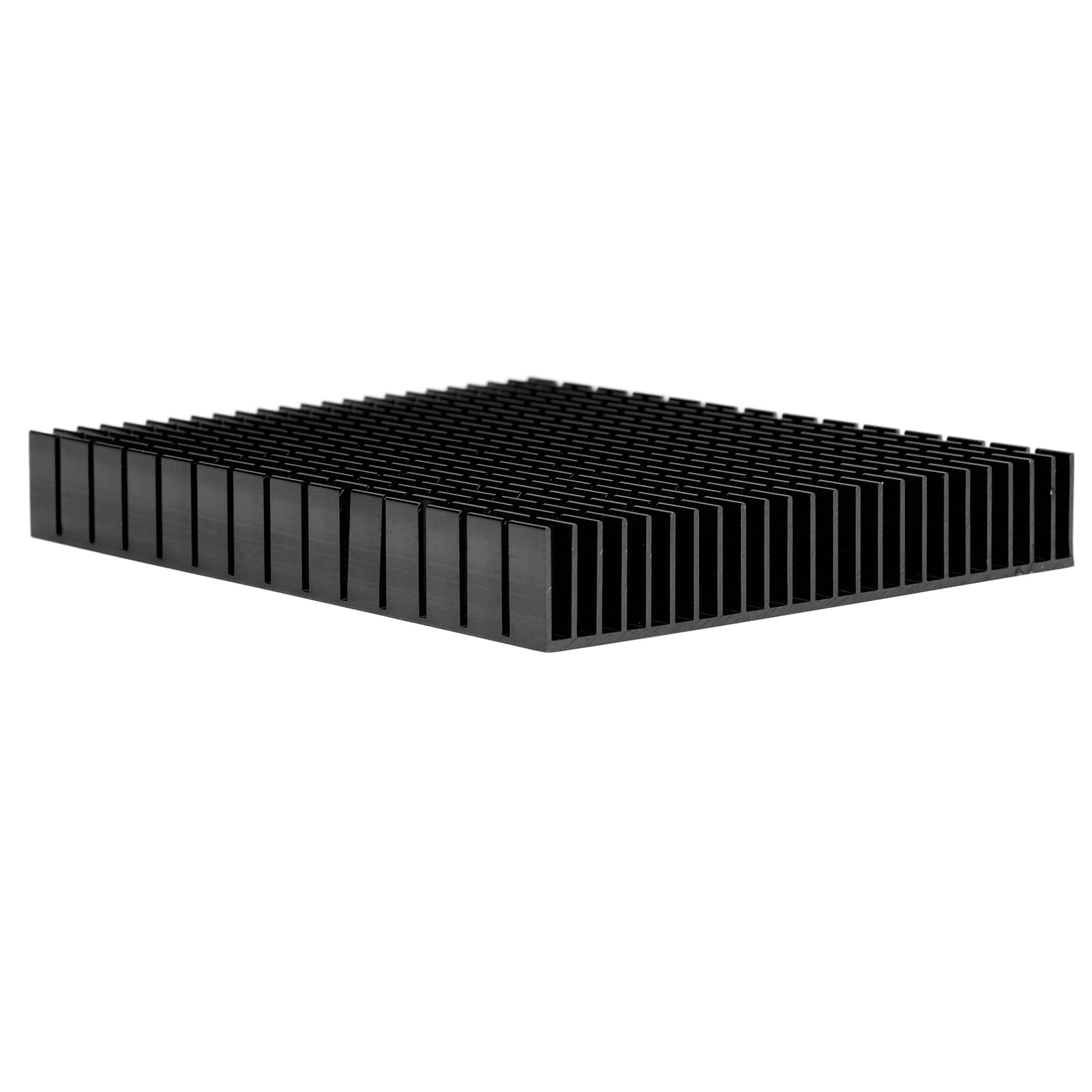 Dissipatore in Alluminio per CPU e Amplificatore, 150x120x20mm | Raffreddamento per PCB ad alta , conduttività termica ottimizzata, radiatore anodizzato, componenti elettron