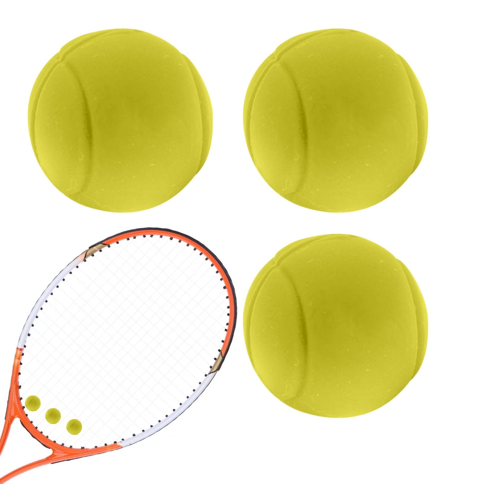 Lot De 3 Amortisseurs De Raquette De Tennis à Longue Bande Souple Pour Reduire Les Vibrations