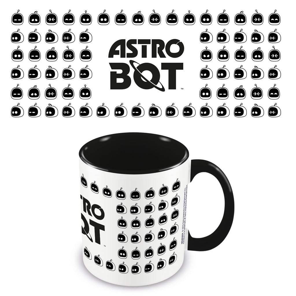 Pyramid International Astro BOT Mug – 'Emotions Black Coloured Inner POD' Themed Ceramic Drinkware with Stylish Finish – 11oz / 315ml – One Size