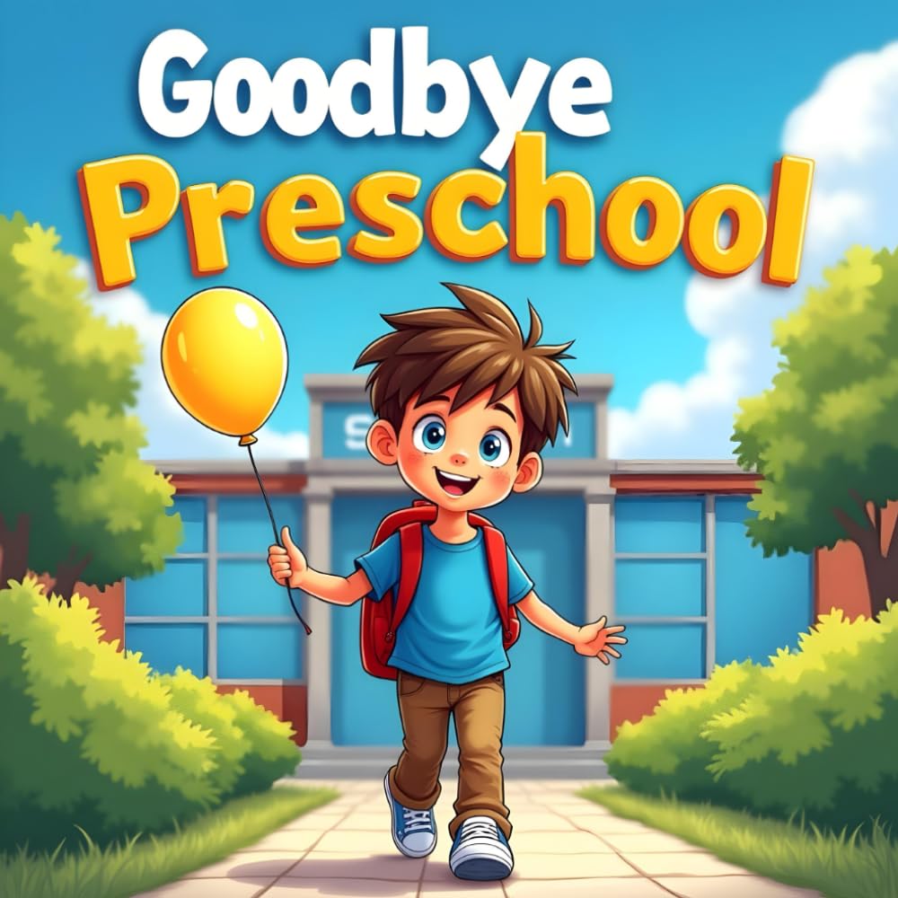 Goodbye Preschool Last Day of school book for kids: A Fun Graduation Story for Kids Ages 3-6 About Friendship, Growing Up, and New Adventures