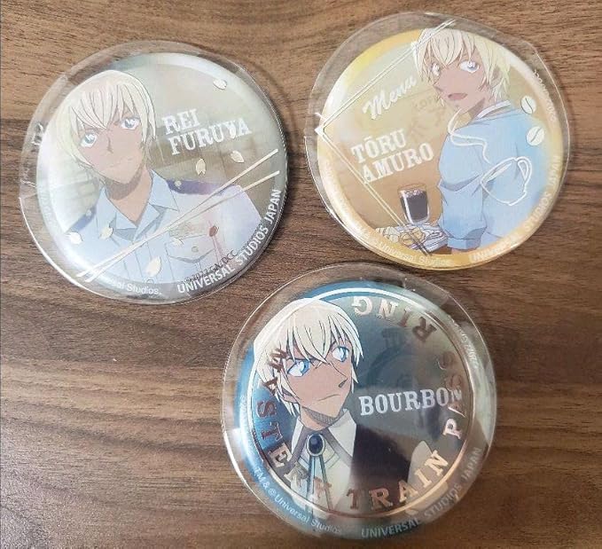 お洒落 コナン USJ 缶バッジ バーボン asakusa.sub.jp