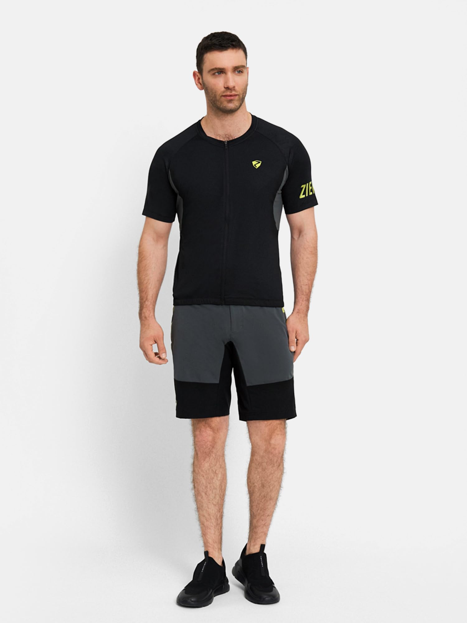Ziener Herren Fahrrad-Shorts mit Innenhose - Mountainbike/Outdoor/Freizeit Niando-z