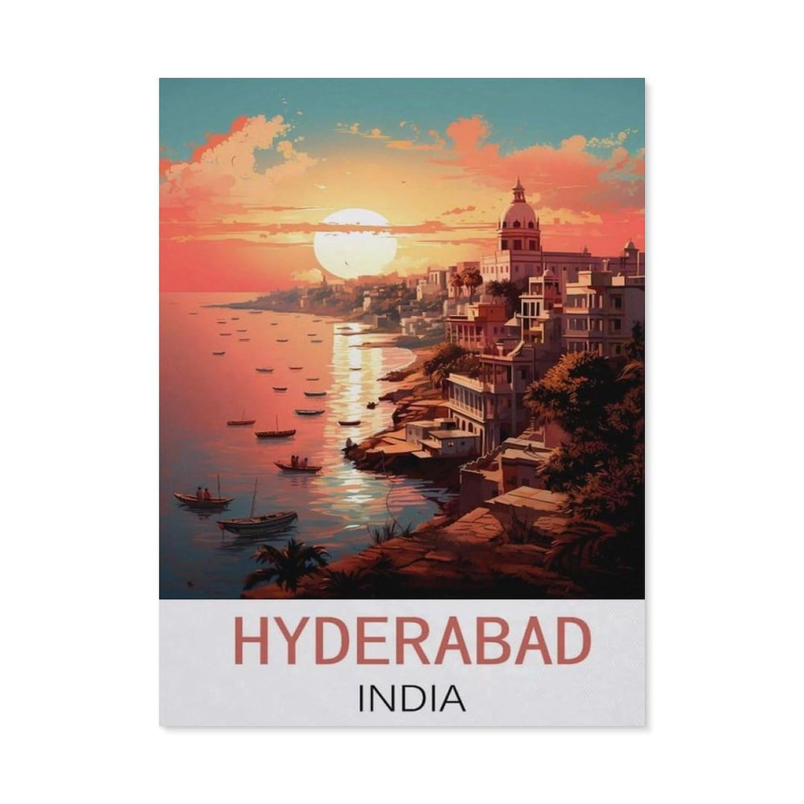 BEAYODKP Diamond Painting，Hyderabad India（40x50cm）