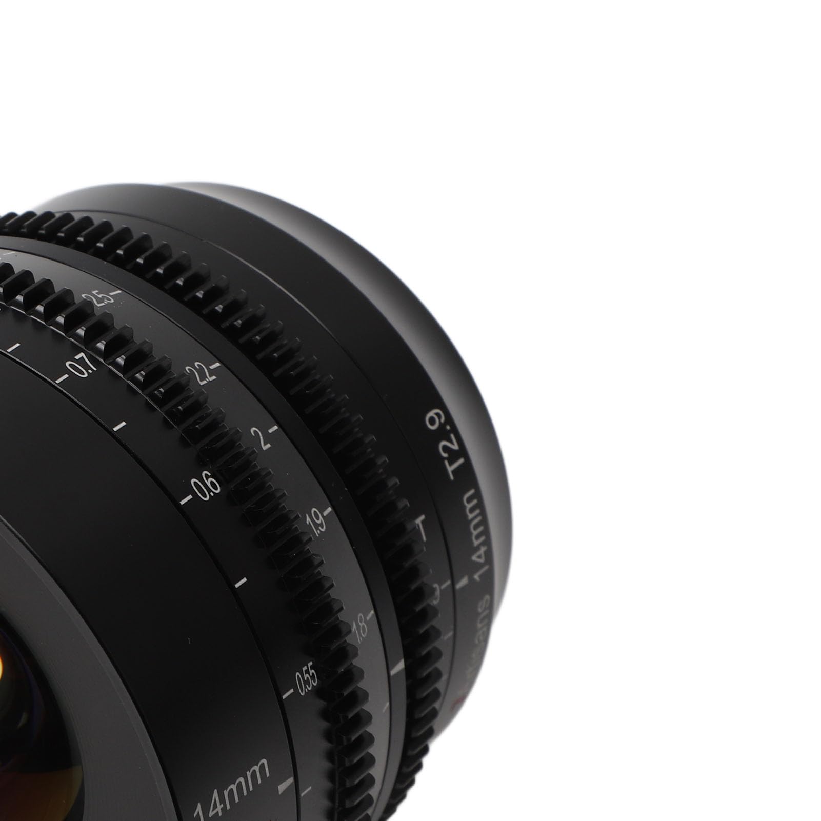 Obiettivo Cinematografico Ultra Grandangolare Full Frame T2.9 da 14 Mm Corsa di Messa a Fuoco a 270° Obiettivo Cinematografico con Messa a Fuoco Manuale per Fotocamere con