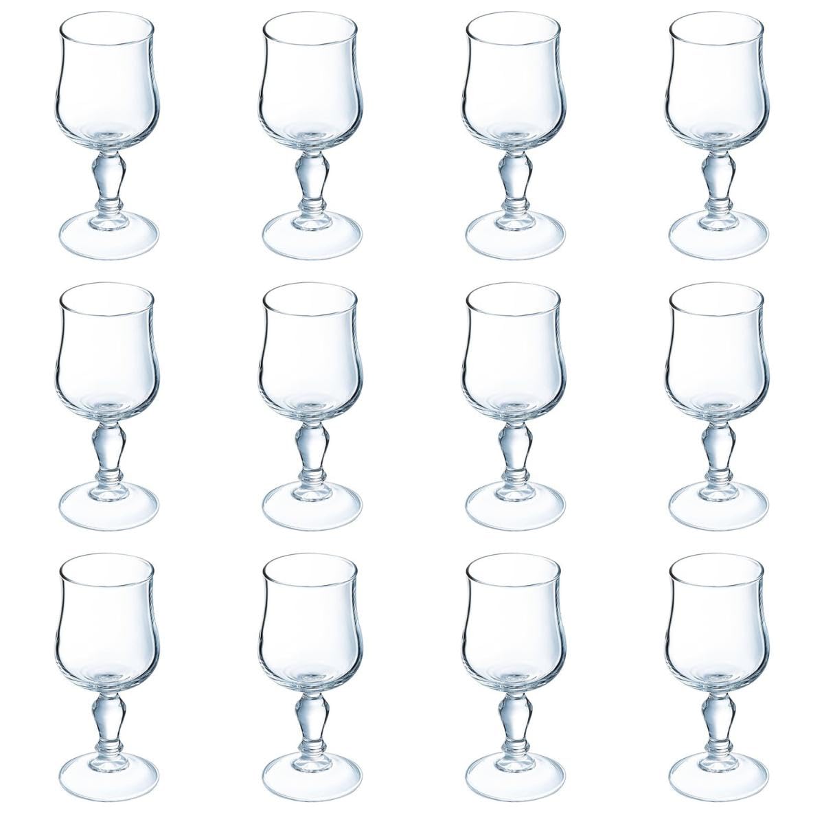 Arcoroc ARC 07810 Normandie Grogglas, 240ml, Glas, transparent, 12 Stück