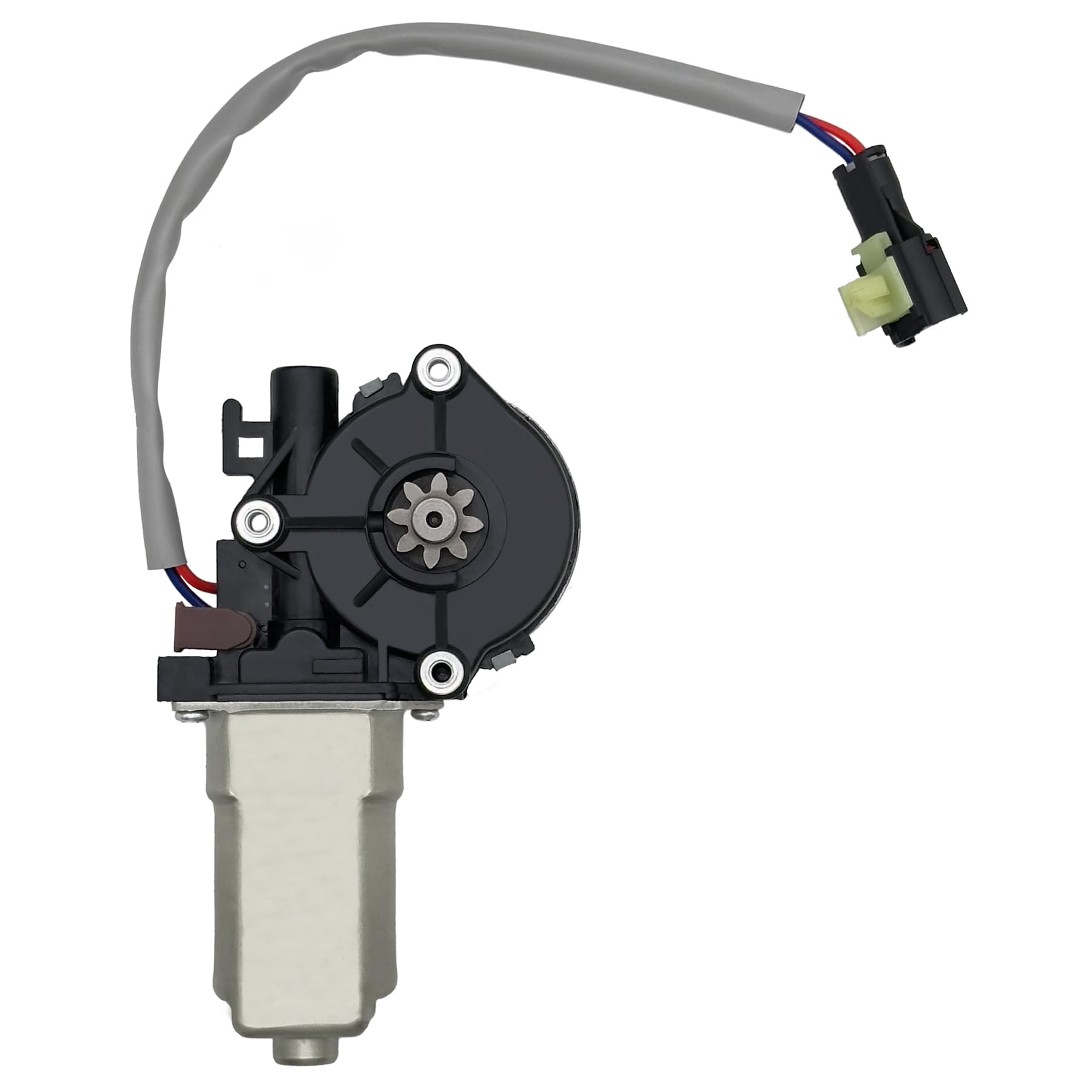 HXHAUTO 2 pins Power Window Motor Compatible with Kia Sedona Mini Passenger Van 2002-2005/Sorento Sport Utility 2003-2009，Replace for 0K5525856Y