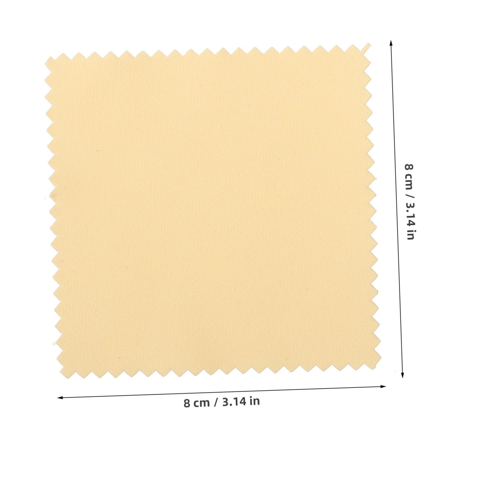 SHINEOFI 150 Stk Silbernes Wischtuch Diamant-reinigungstücher Silbertuch Zum Reinigen Von Silberschmuck Schmuck Saubere Werkzeuge Schmuckreinigungstuch Schmuck Tuch Poliertuch Yellow Stoff