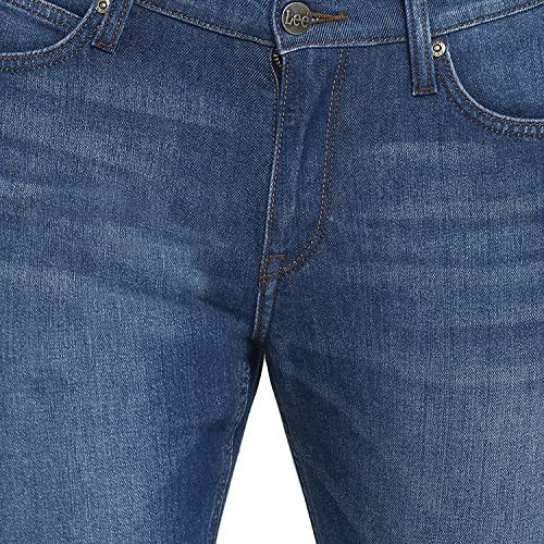 Image of Lee Men's Bruce Skinny Fit Mid-Rise Jeans
