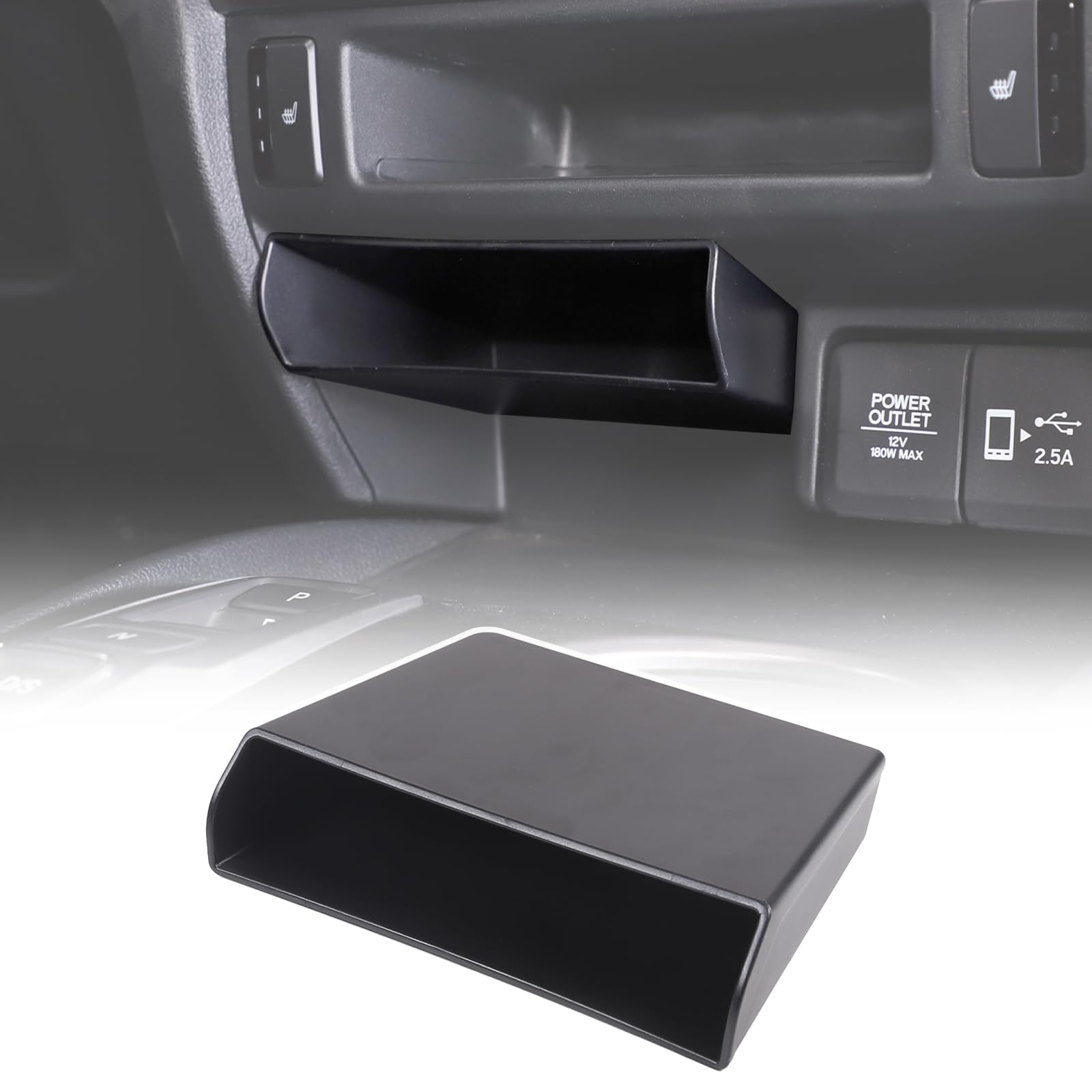 Qiosreui Central Control Organizer for Honda Pilot 2016-2022/ Ridgeline 2017-2023/ Passport 2019-2023, Car Center Console Secondary Organizer,