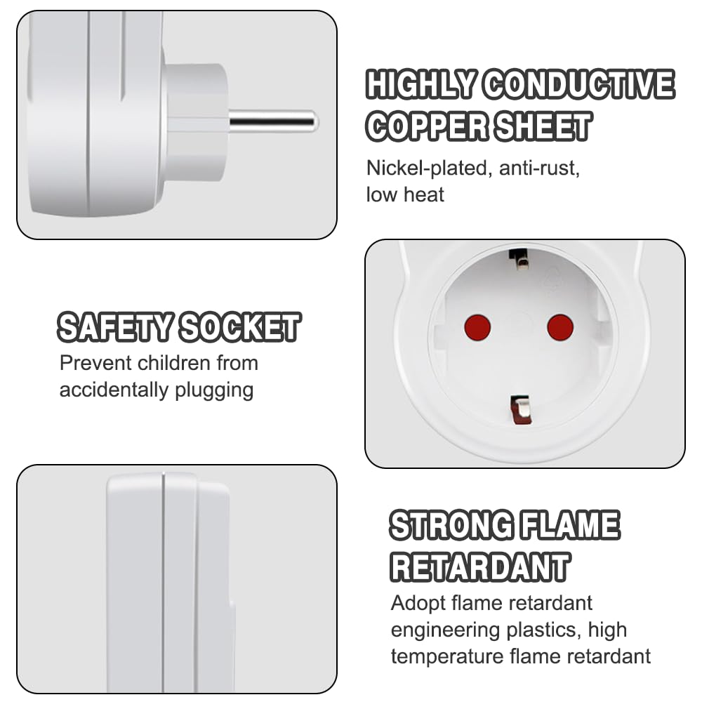 Presa Termostatica Digitale 230V 16A Con Sonda - Timer Per Riscaldamento E Raffreddamento - Foto 8