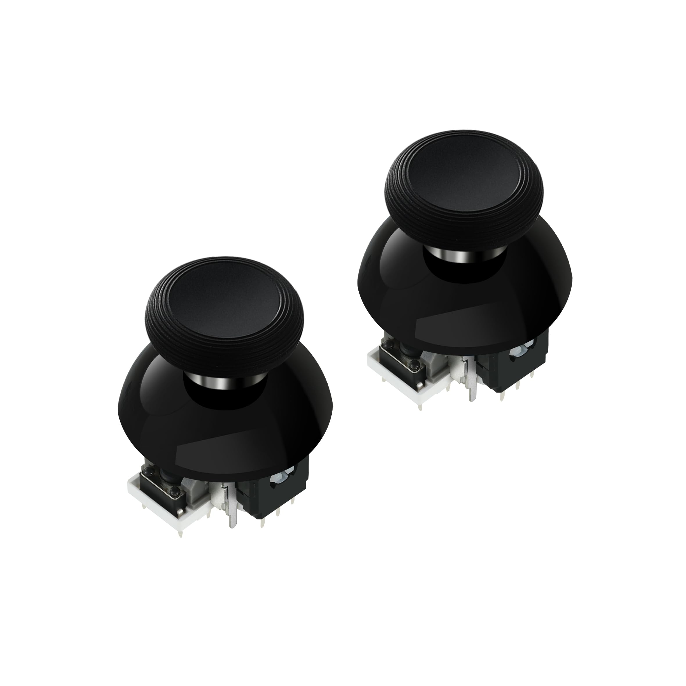 GuliKit Joysticks Replacement Module, 720° Adjustable TMR Magnetic Joystick Replacement Kit, for PS5 DualSense/DualSense Edge Controller, Anti-drift Stick Repair Module with 3 Pairs Thumbstick Cap