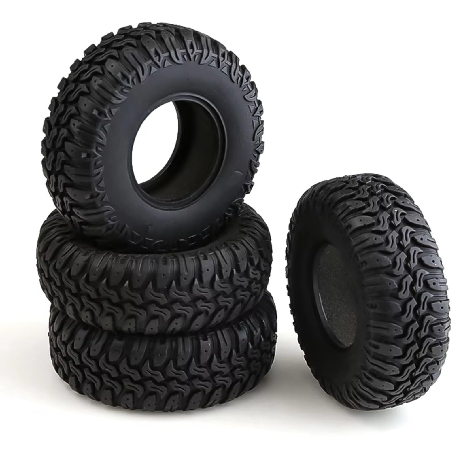 Compatibile Con Traxxas Per TRX4 D90 Per Axial Per SCX10 Per Redcat 1/10 Ricambi Per Auto RC Crawler 4 Pneumatici In Gomma Da 105 Mm 1.9 Pneumatici
