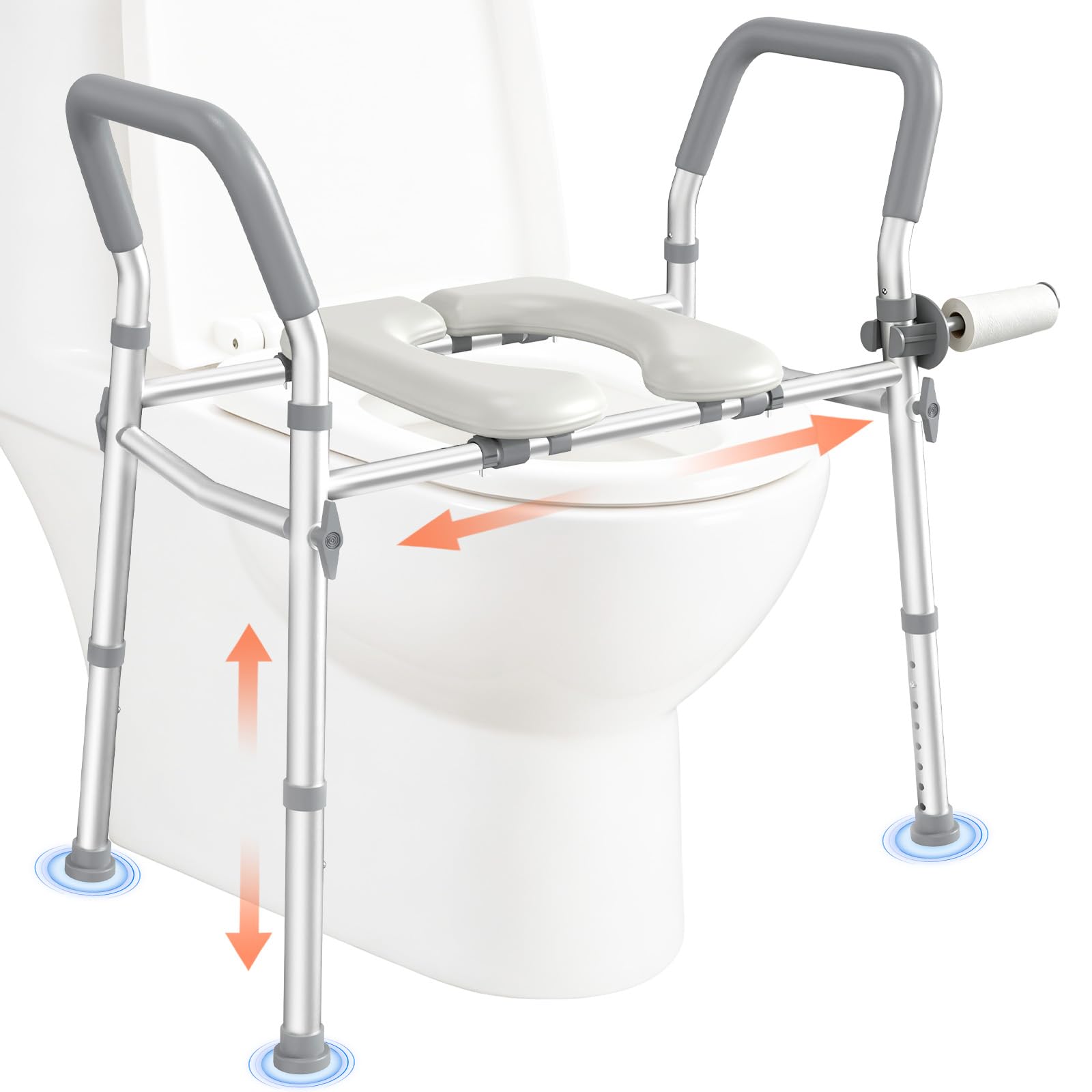 TVOVME Toilet Seat Risers for Seniors