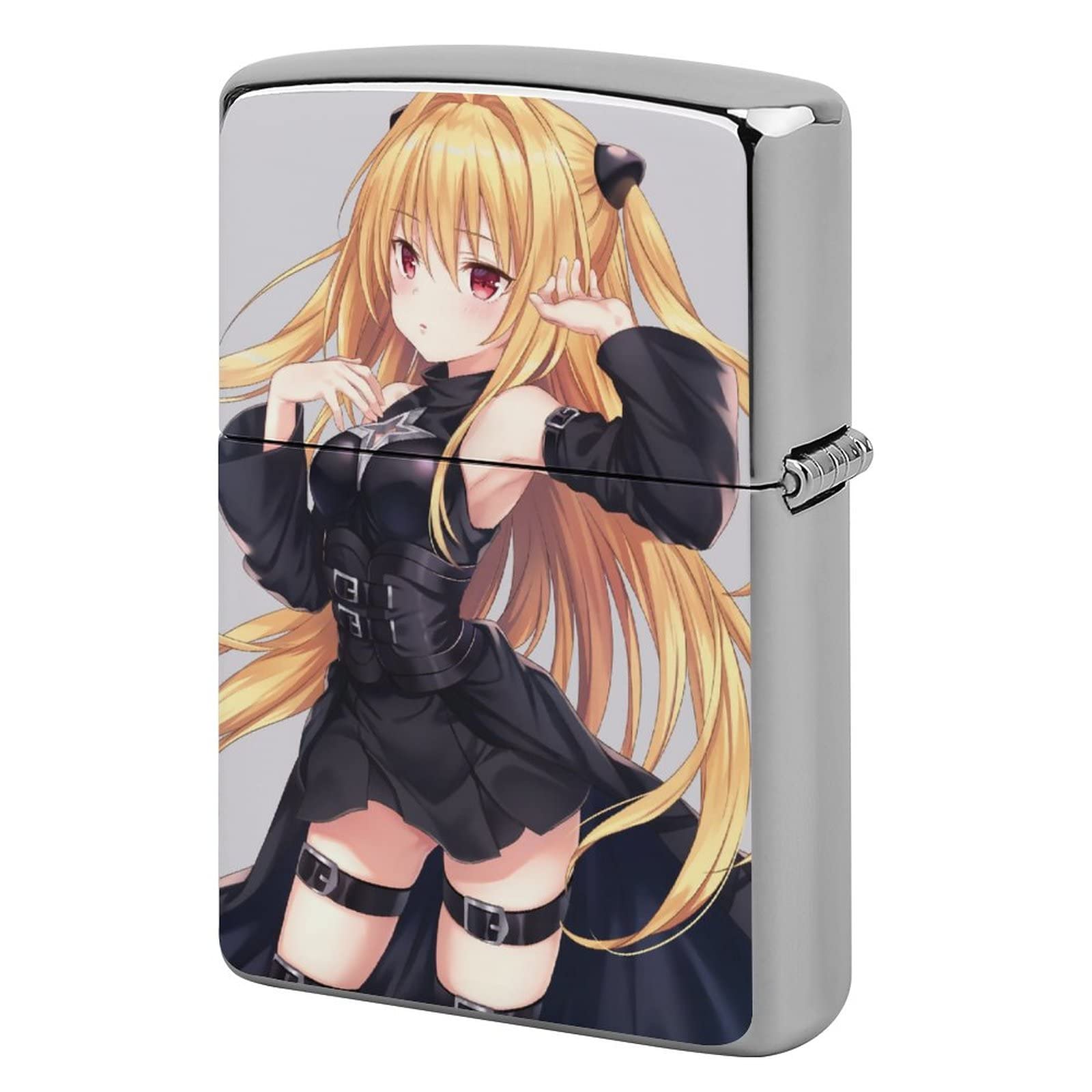 TW金色の闇さん用 Amazon.co.jp: ライターケース To LOVEる 金色の闇 メタル