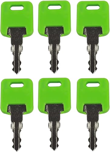 Miniatura 10 de RV Key MK9901 6601 Juego de repuesto para llave de recreativo, paquete de 12, verde, bloqueo de teclado
