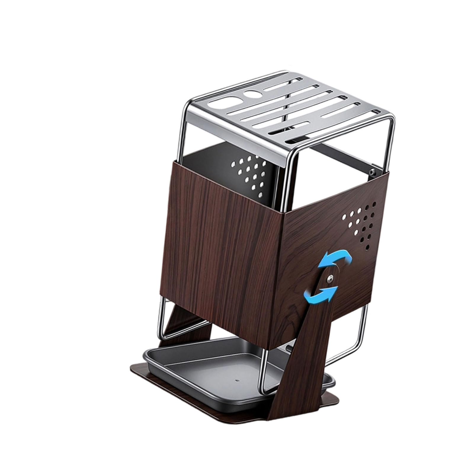 Mekalero Rotating Kitchen Rack for Tool Features Easy to Cleaning Surfaces Tool Planner