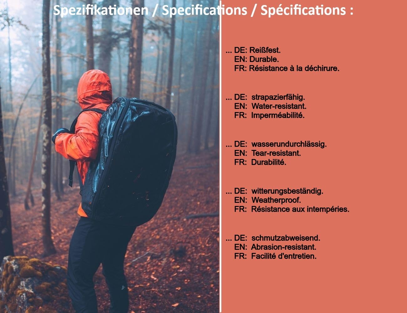 Fabrics-City pink nylonstoff CORDURA 600d, outdoor stoff, rucksack material, stabiles corduragewebe zum nähen, taschen, camping, wandern, langlebiges nylongewebe, 150X500cm, 3639
