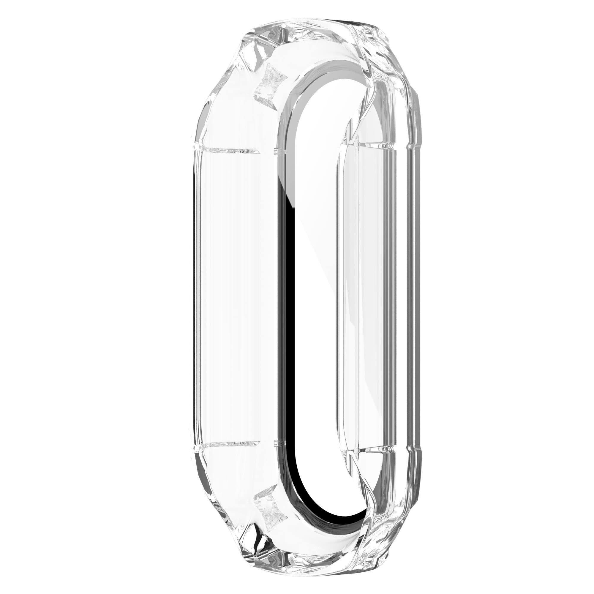 Niboow Cover [2 Pezzi] per Xiaomi Smart Band 7 Pro (Mi Band 7 Pro), Con Pellicola Protettiva, Protezione Ultra Sottile TPU Custodia, Morbida Custodiain per Xiaomi Smart Band 7 Pro - Nero + Nero