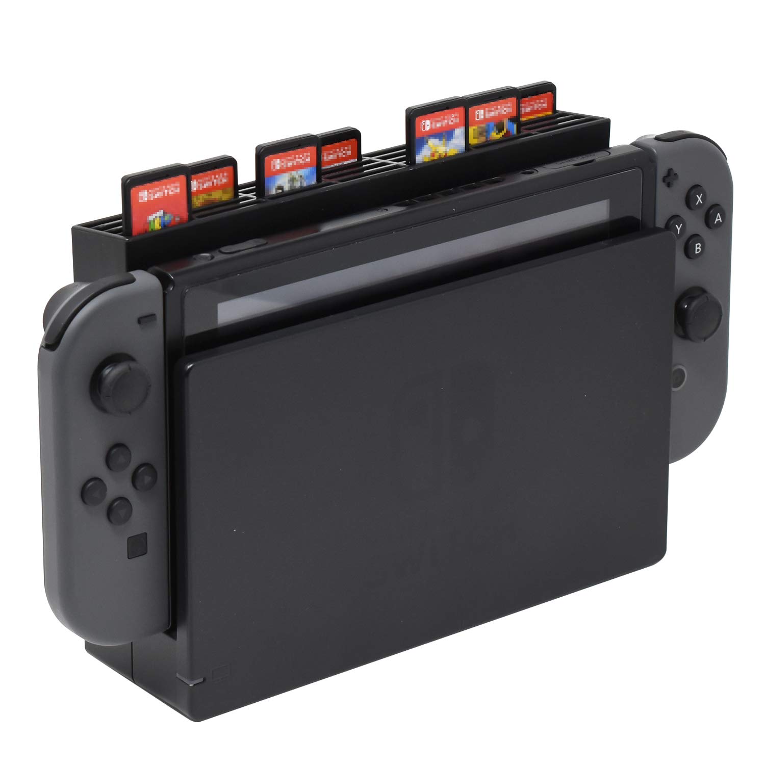 Sponsored Ad – FYOUNG Game Card Holder Compatible with Nintendo Switch / Switch OLED Dock, 28 Slots Game Card Display Clip Switch Cartridge Storage Case