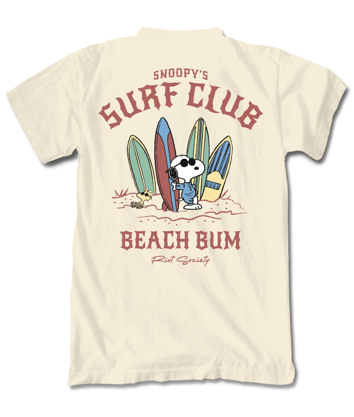 Riot Society Men's Short Sleeve Graphic Fashion T-Shirt