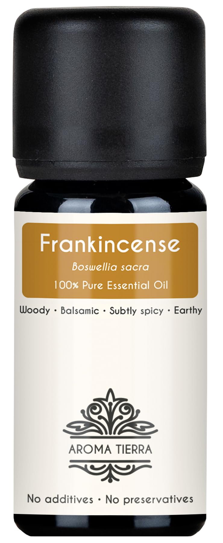Frankincense Essential Oil (Boswellia sacra, Oman) 10ml – 100% Pure & Undiluted Luban/Olibanum – For Face & Skin Care, Wellness, Aromatherapy & Diffuser