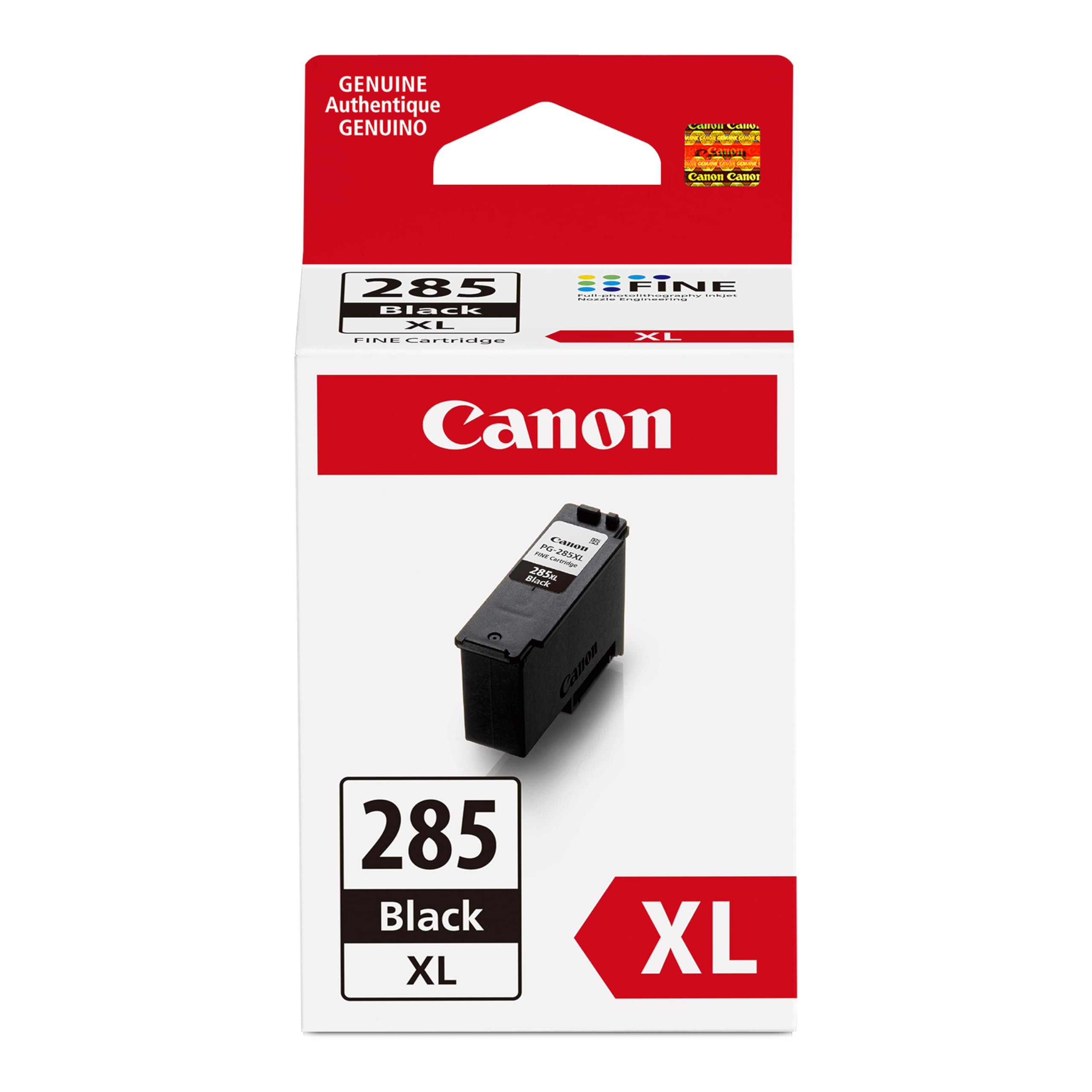 PG-285 XL Genuine Black Ink Cartridge, Compatible with TR7820, TS7720/7722