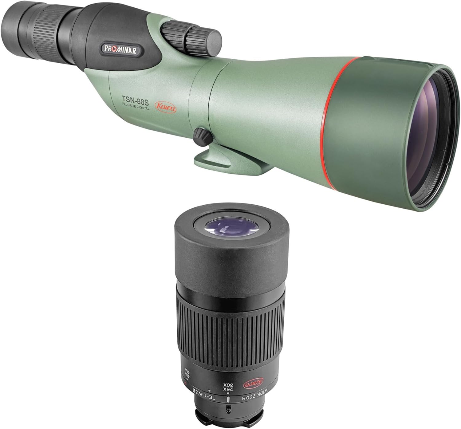 Kowa ZM 25-60x Spotting Scope Set, Powder Coated, TSN-88S ZM Set