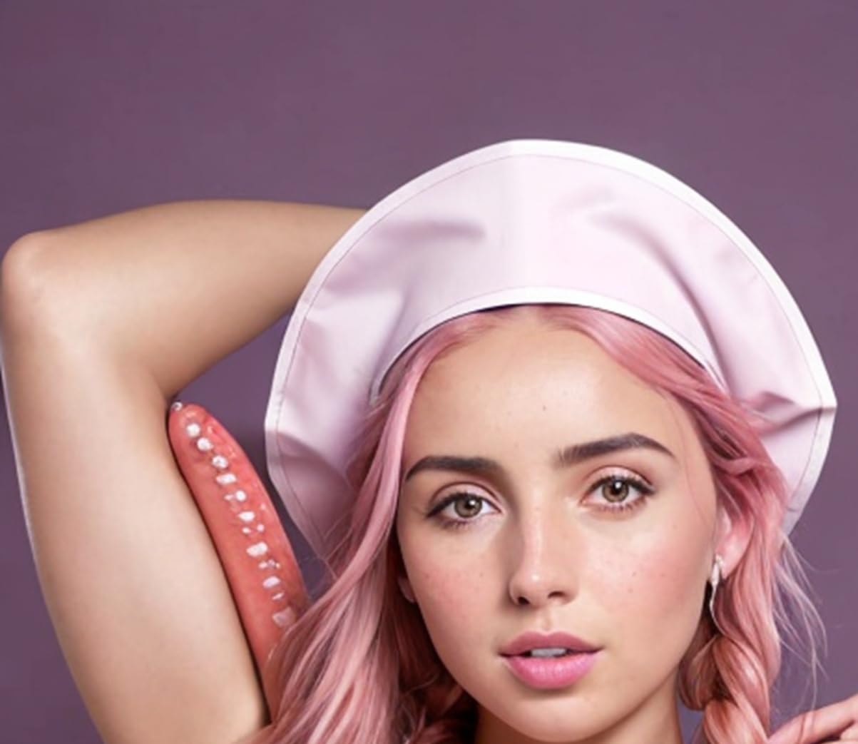 Calendrier 2026 pour adulte Cosplay infirmière vs tentacules